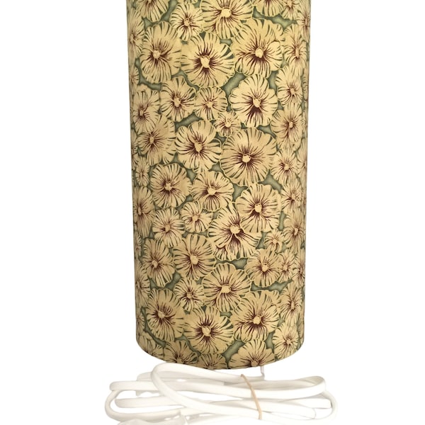 Lampe Totem Floraison Verte