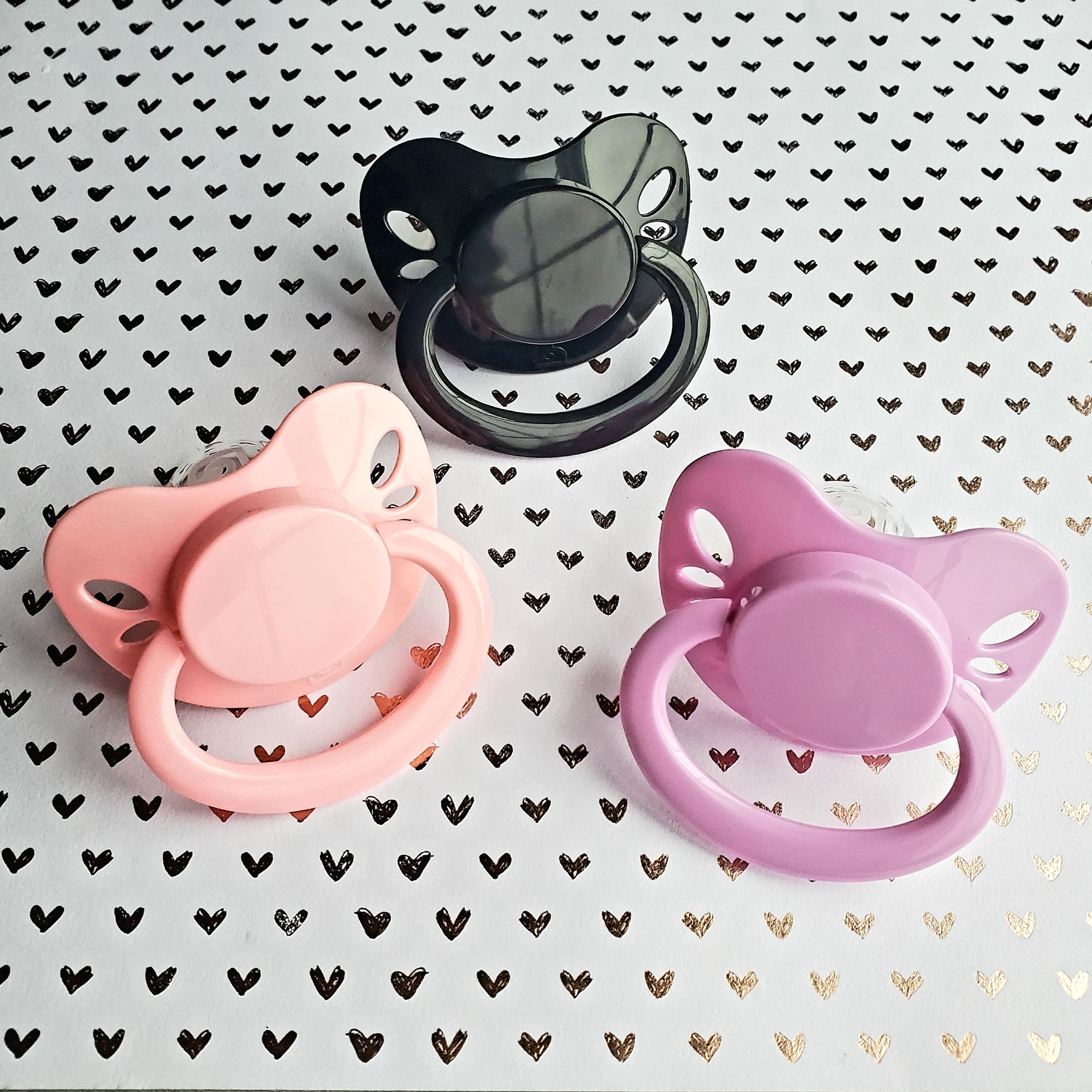 Plain Adult Pacifiers | Six Types: Gen 1 Paci, Gen 2 Paci, Gen 3 Paci ...