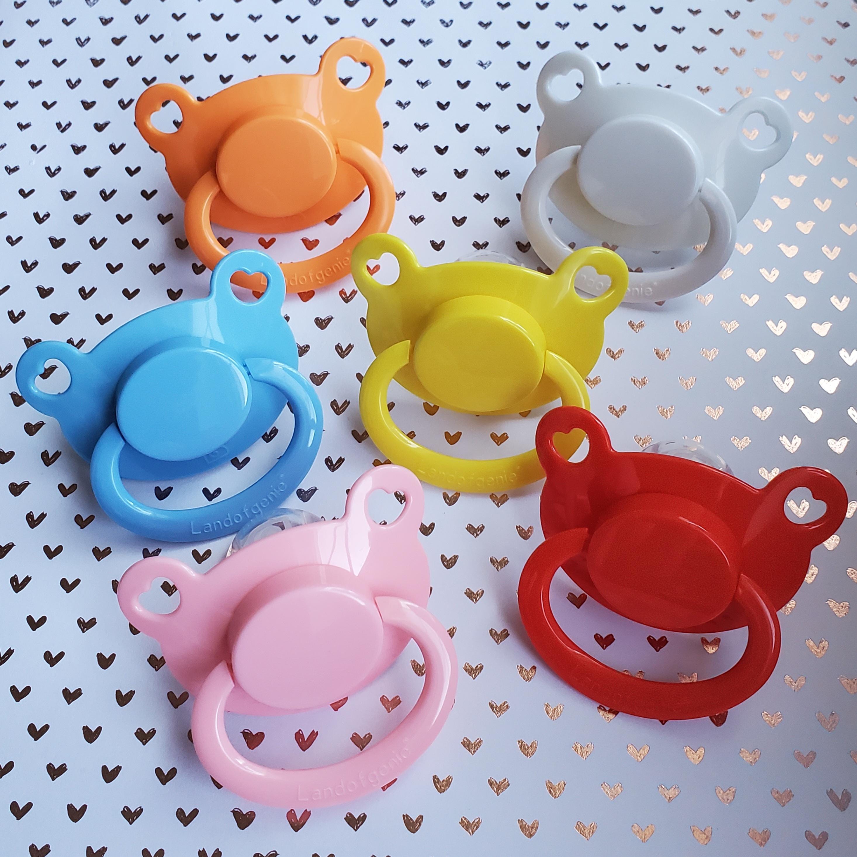 Plain Adult Pacifiers | Six Types: Gen 1 Paci, Gen 2 Paci, Gen 3 Paci ...