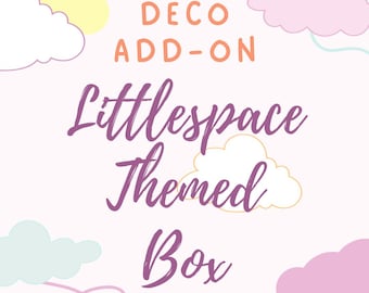 Complemento de decoração para pacote temático littlespace