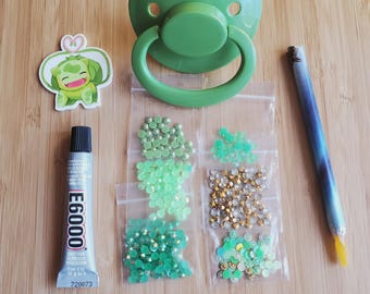 Personalisiertes Schnullerset für Erwachsene | agere paci DIY | DIY littlespace Schnuller