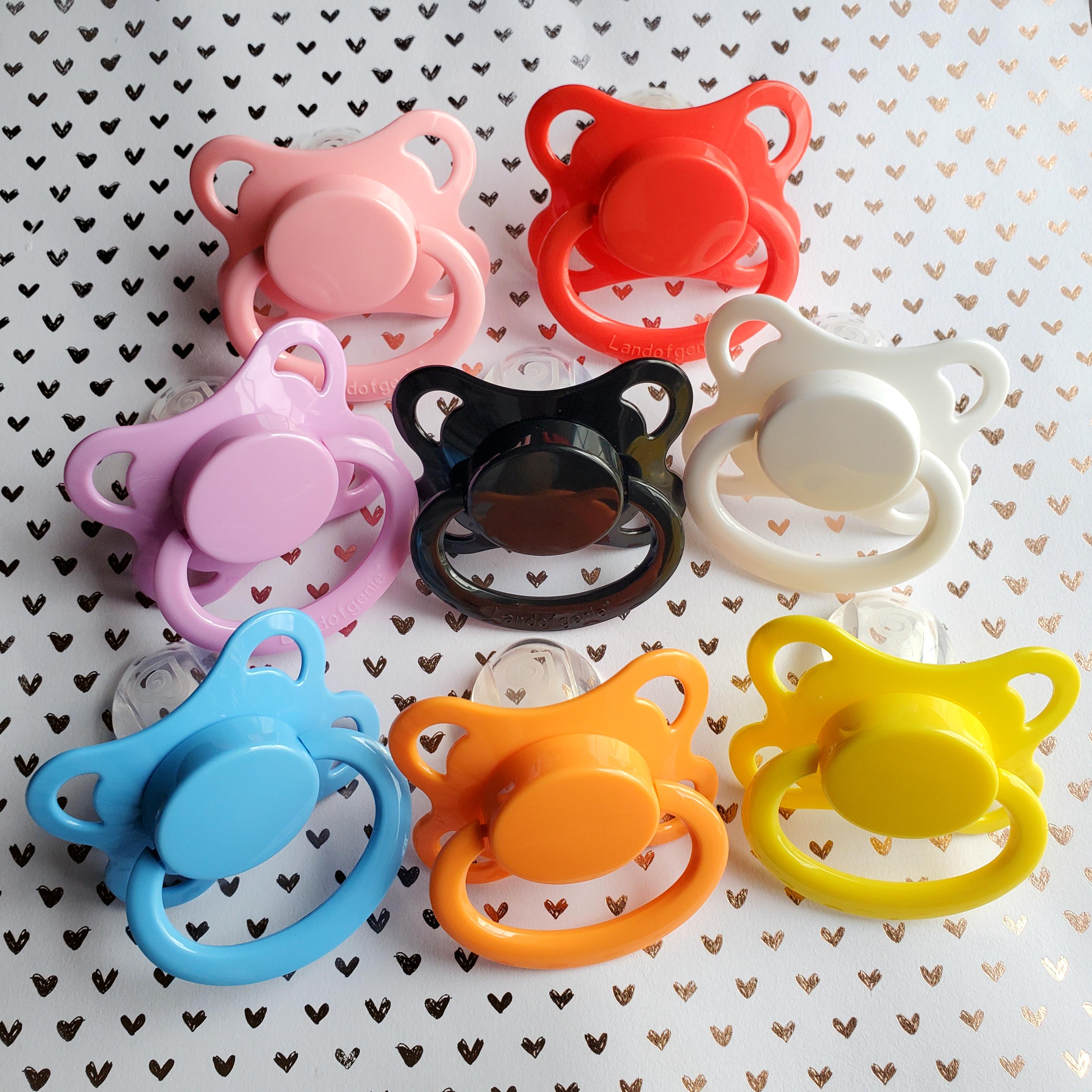 Plain Adult Pacifiers | Six Types: Gen 1 Paci, Gen 2 Paci, Gen 3 Paci ...