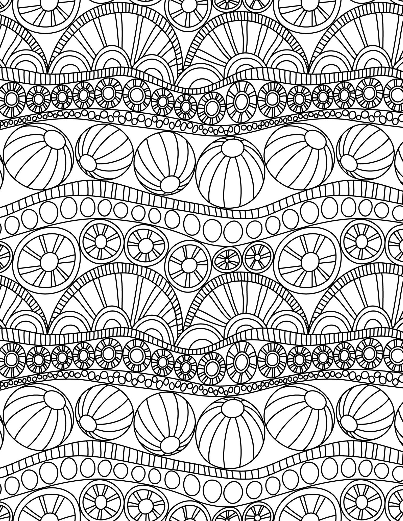 Difficult 41 page Adult Coloring Book | Etsy