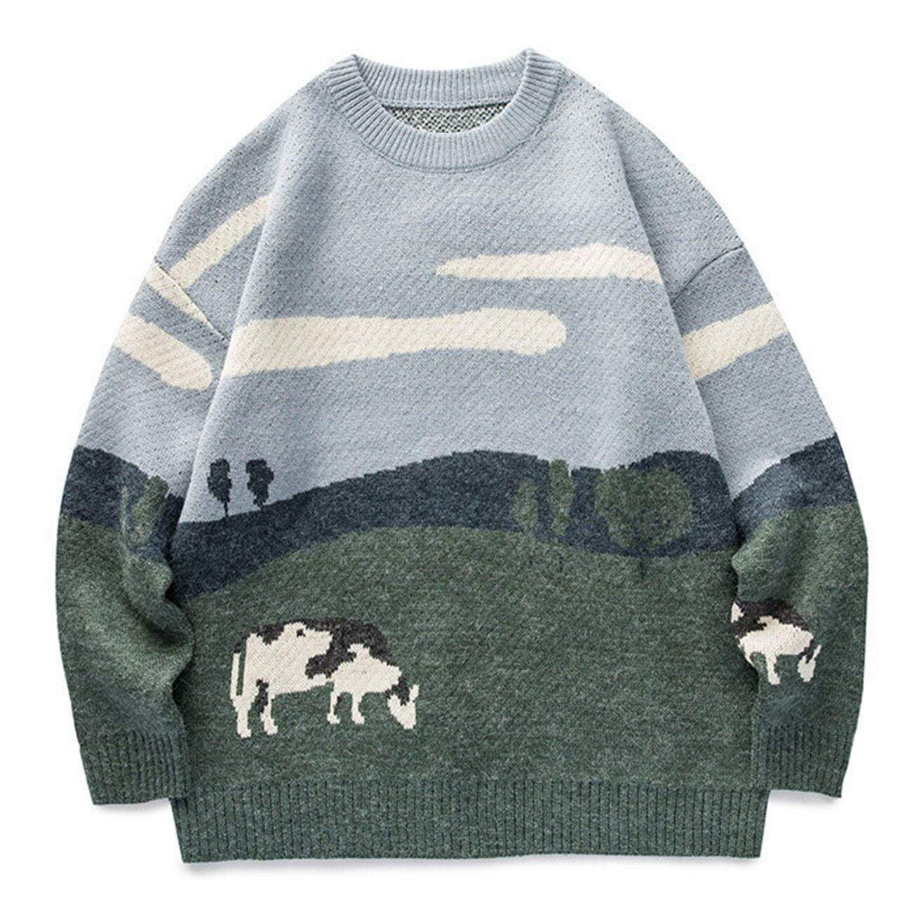 Cow Sweater - Etsy Ireland