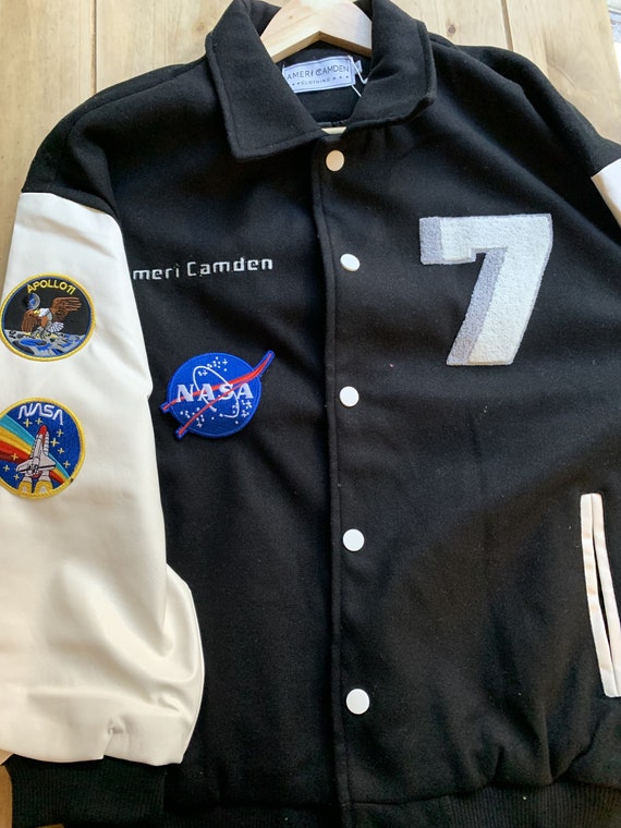 Nasa varsity jacket sale