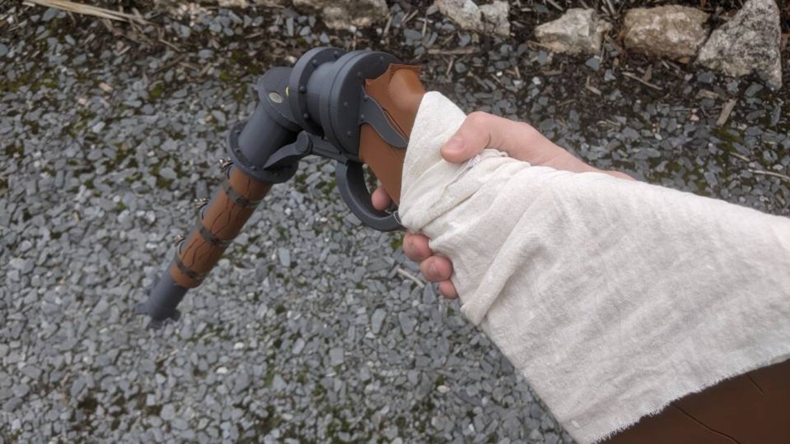 Rust water pipe shot gun with function's. replica model Etsy