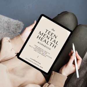 Mental Health Workbook for Teens - Digital Download
