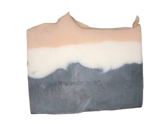 Charcoal French Clay Soap Bar: All Natural, Aromatic Handmade Soap