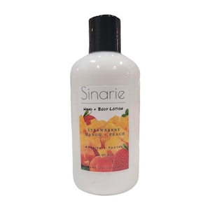 Hand and Body Lotion | Pick Your Scent | Jojoba Oil | Cocoa Butter | Strawberry Mango Peach  | Natural Lotion | Gifts for Her | Gift Ideas