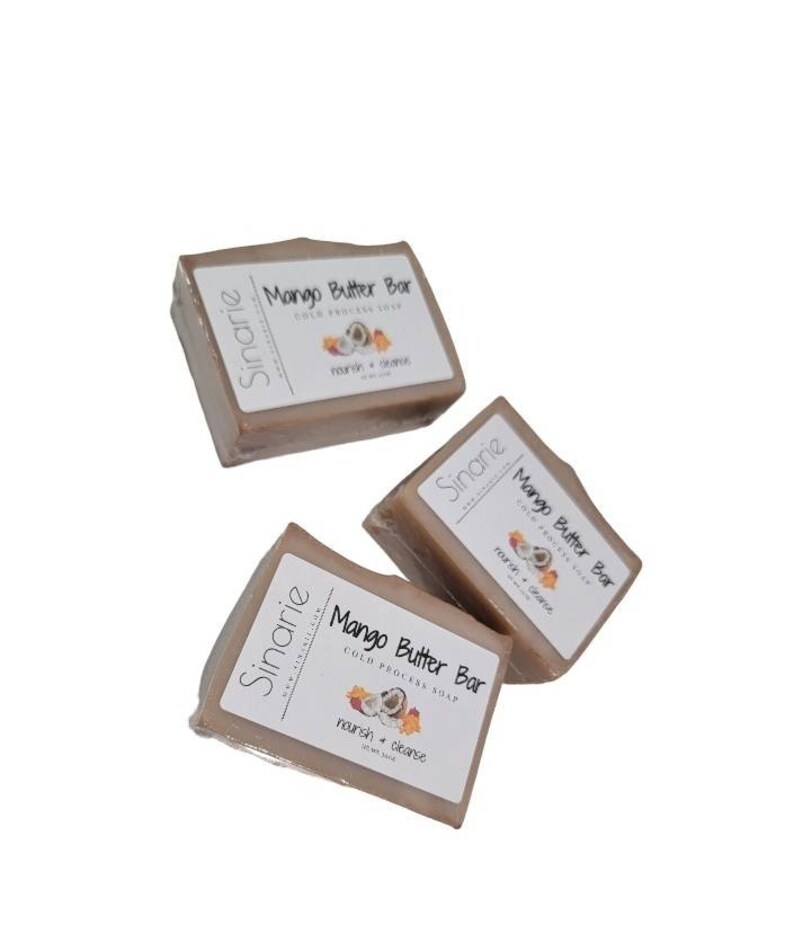 Mango Butter Cold Process Soap Sweet Scents Natural Aromatic Handmade