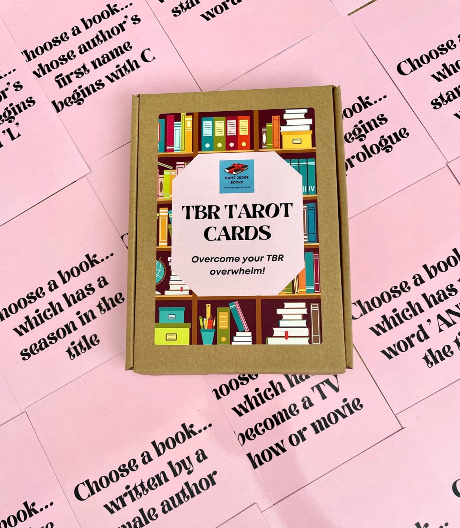 TBR Tarot Cards to Be Read What to Read Next Card Deck Etsy Australia