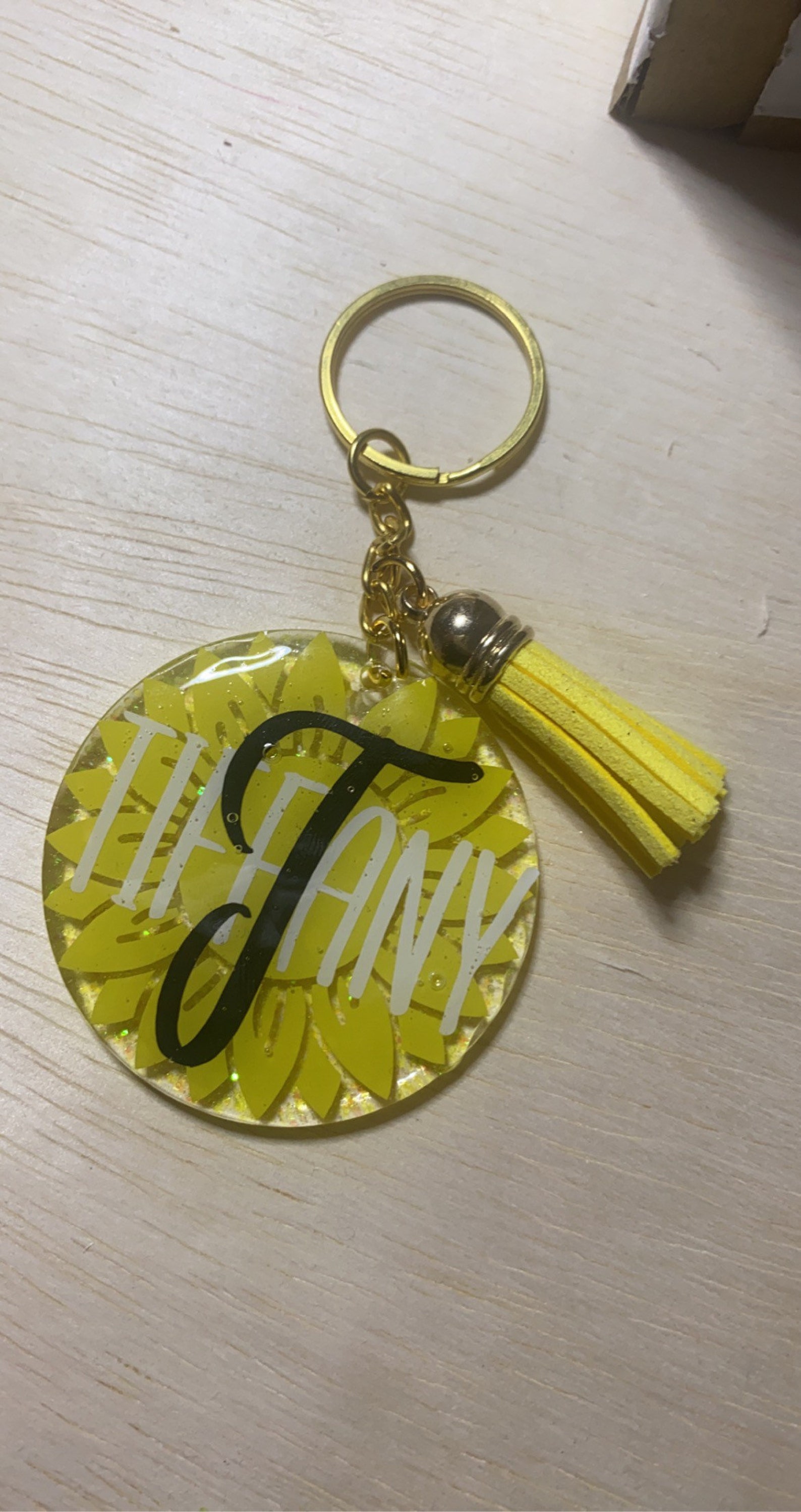 Personalized acrylic keychains Etsy