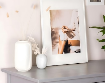 Milano aluminum picture frames, photo frames, poster frames, puzzle frames, in various colors, made in Germany