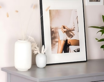 Milano aluminum picture frames, photo frames, poster frames, puzzle frames, in various colors, made in Germany