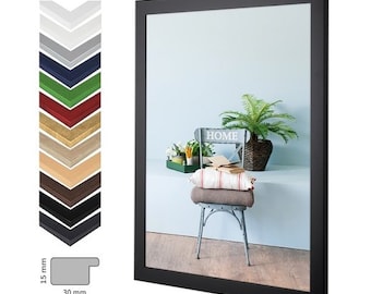 Puzzle picture frames in special puzzle sizes (30 mm frame strip), picture frames with acrylic glass pane
