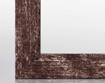 London picture frame in wood look with acrylic glass