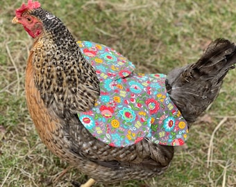 Chicken Saddle, Chicken Apron, Hen Feather Protector