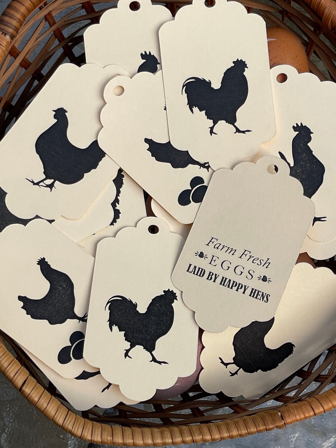Chicken Themed Gift Tags Farm Tags Farm Animal Gift Tags Etsy