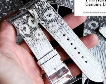 Handmade Genuine Lizard Leather Watch Strap Watch Custom Band
