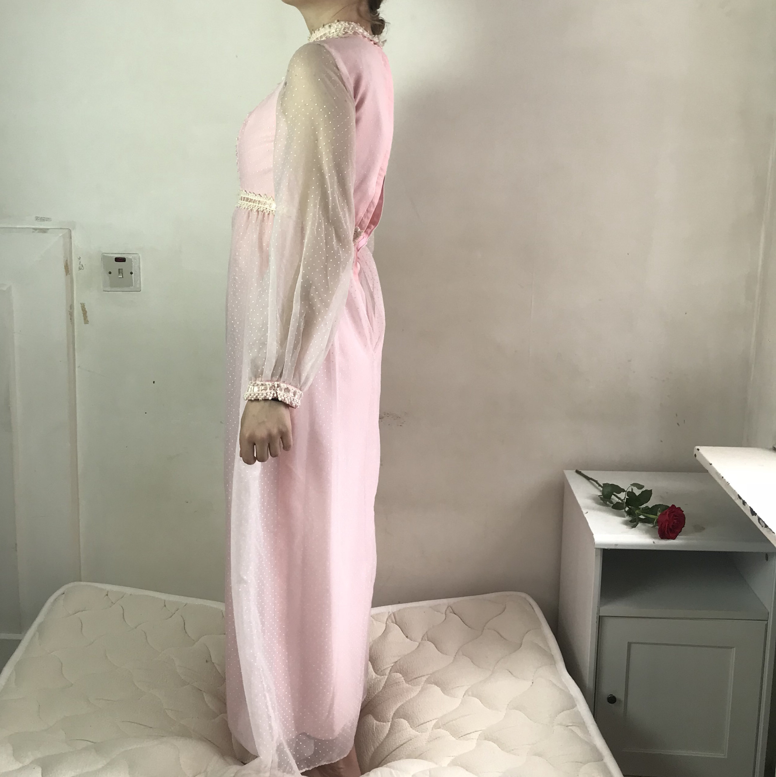 Vintage Handmade Victorian Style Baby Pink Princess Dress - Etsy