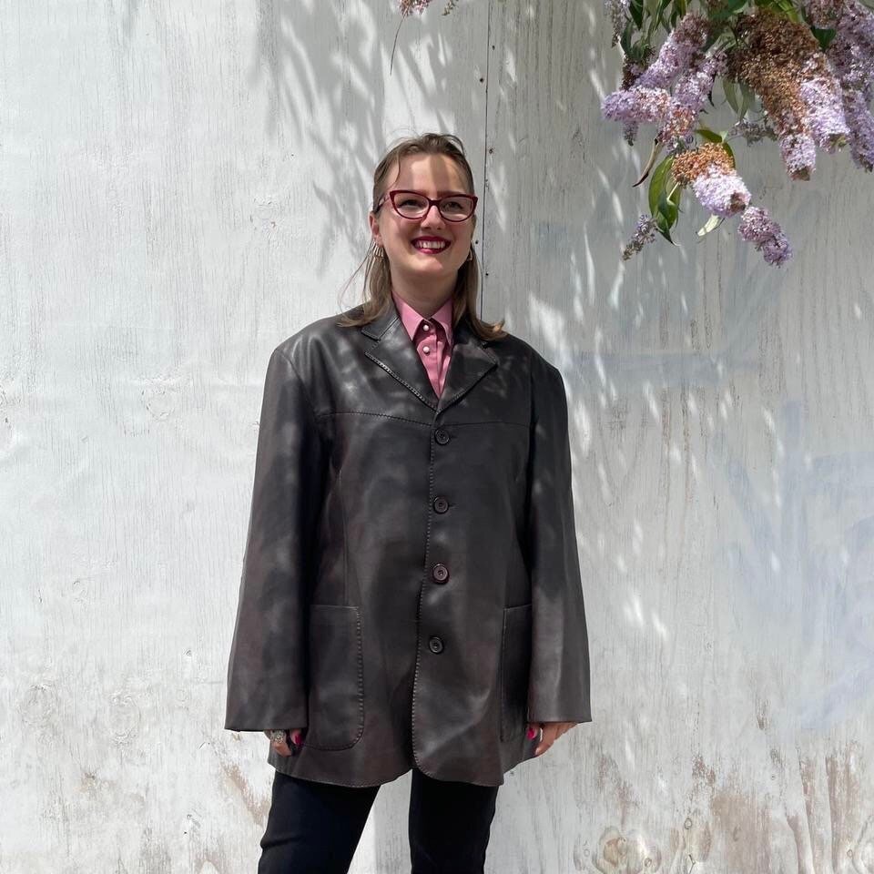 Faux hotsell leather duster