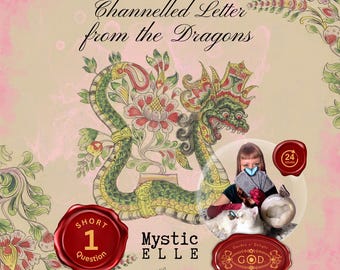 Channelled Letter From the Dragons (Short/1 Question) - Personalised Psychic Reading - Within 24 Hours | Digital Download