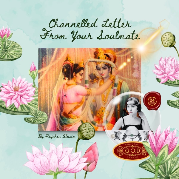 Channelled Letter From Your Soulmate (Long) - Personalised Psychic Reading (Within 24 hours)