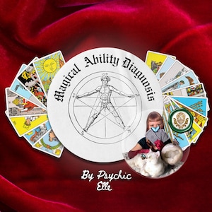 Lectura de Tarot para Diagnóstico de Habilidades Mágicas - Psíquico Intuitivo - Sin Preguntas - El Mismo Día (En 24 Horas)