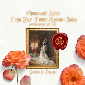 Channelled Letter From Your Future Spouse (Long) - Personalised Psychic Reading - Within 24 Hours | Digital Download