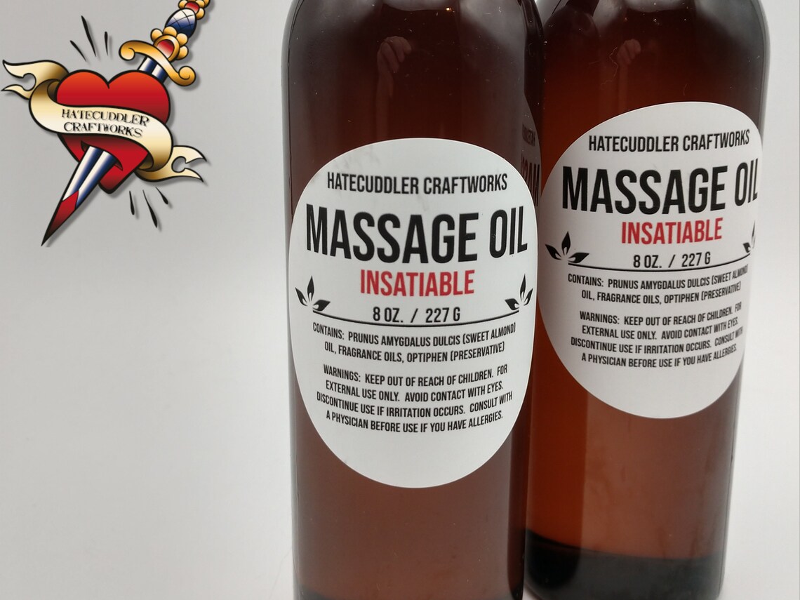 Massage Oil Etsy
