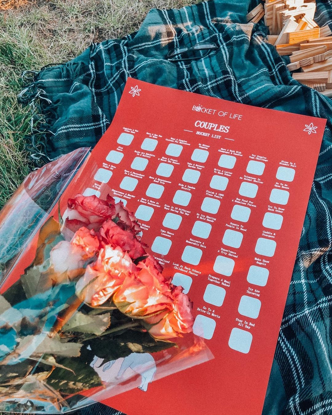 49 Couples Activities Scratchoff Bucket List Poster Etsy