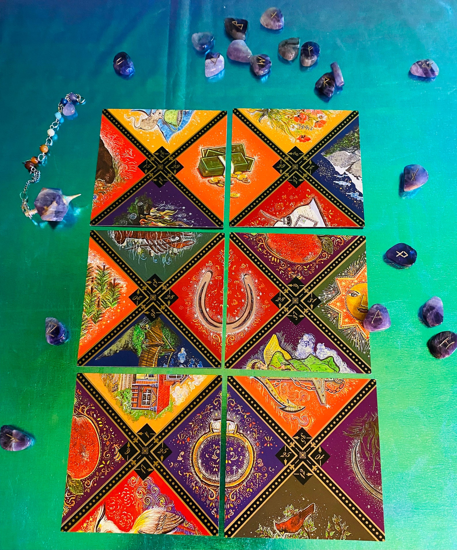 RUSSIAN GYPSY FORTUNE Telling Cards Are Amazing in Their Etsy UK