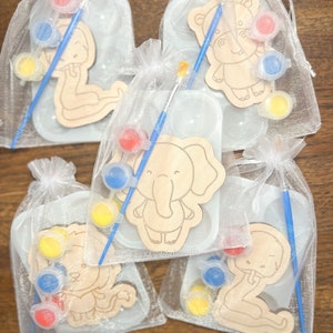 Safari party favor / safari party activity / safari birthday / paint kit