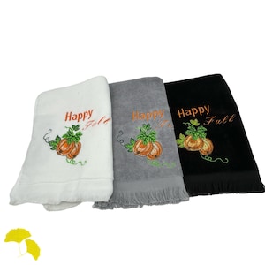 Fall Fingertip Towel Etsy