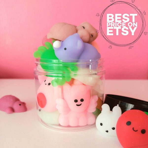 Mochi Squishy stress relievers adult kids toys fidget toy strechy animal for son party favor for daughter gift cute surprise kawaii