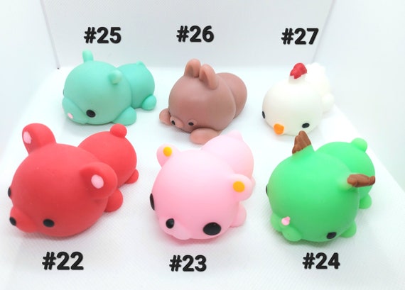 Cute Kawaii Jumbo Mochi Squishy Animals Perfect Stress - Temu