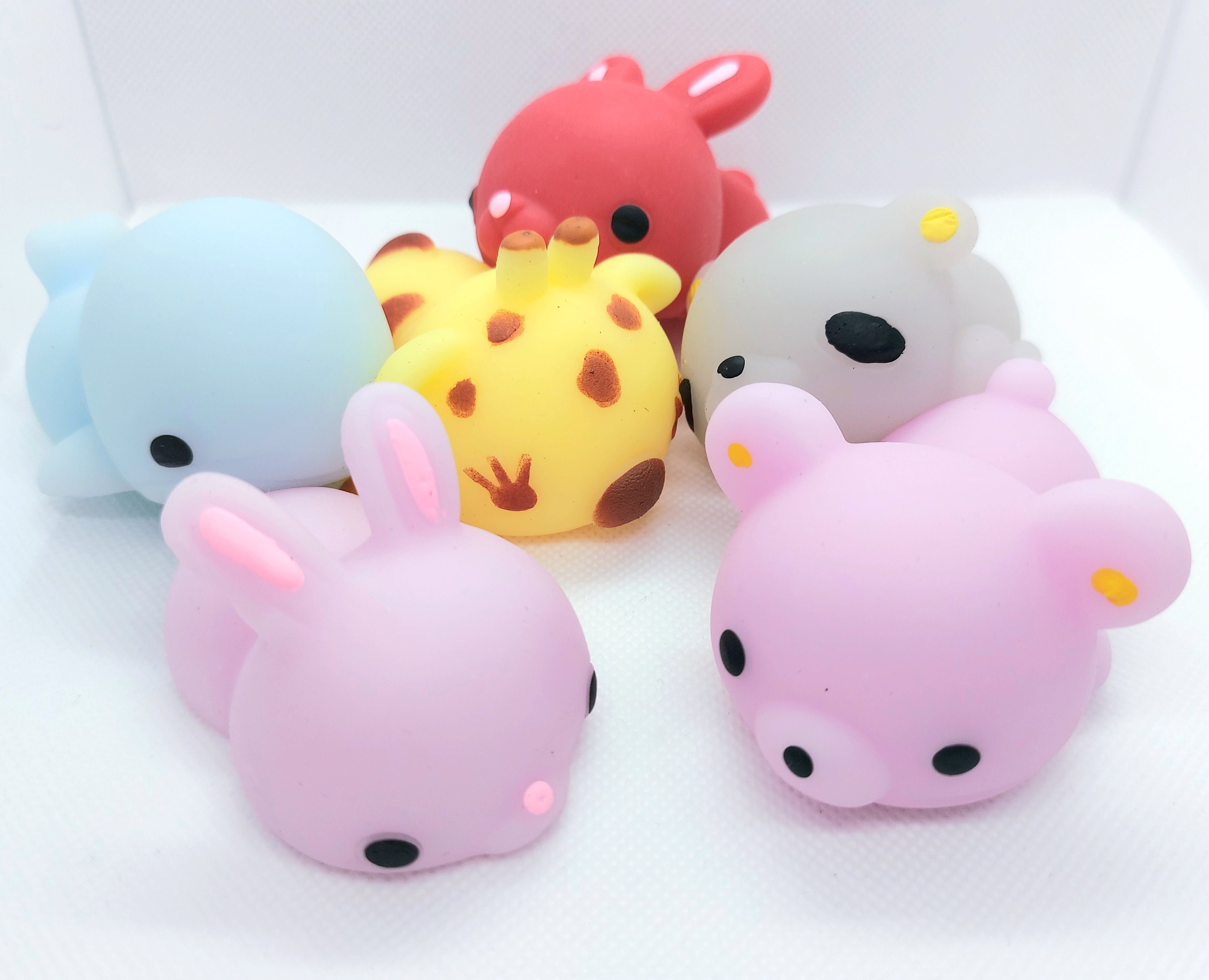 Jumbo Mochi Large Size Squishy Animal Fidget Toys Stress Reliever for Adult  Cute Soft Sensory Toy for Kids Party Favor Kawaii Gift for Kids 
