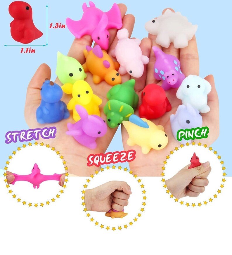 60 Stück Kawaii Squishy Anti-Stress Spielzeug – Tiermotive, 3-5 Cm, Aus Silikon, Für Kindergeburtstag & Fidgeting