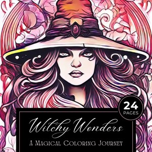 Witch Coloring Book