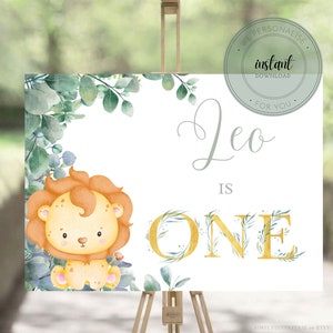 1st Birthday Sign, Kids Party Decorations, Safari Party Decorations, Jungle Party Decorations, Personalised Children’s Party Decoration Sign