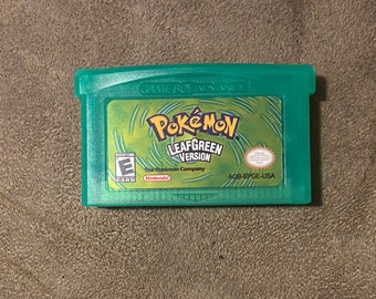 Pokémon Hoja Verde Versión Nintendo GameBoy Advance GBA