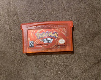 Pokémon Rojo Fuego Versión Nintendo GameBoy Advance GBA