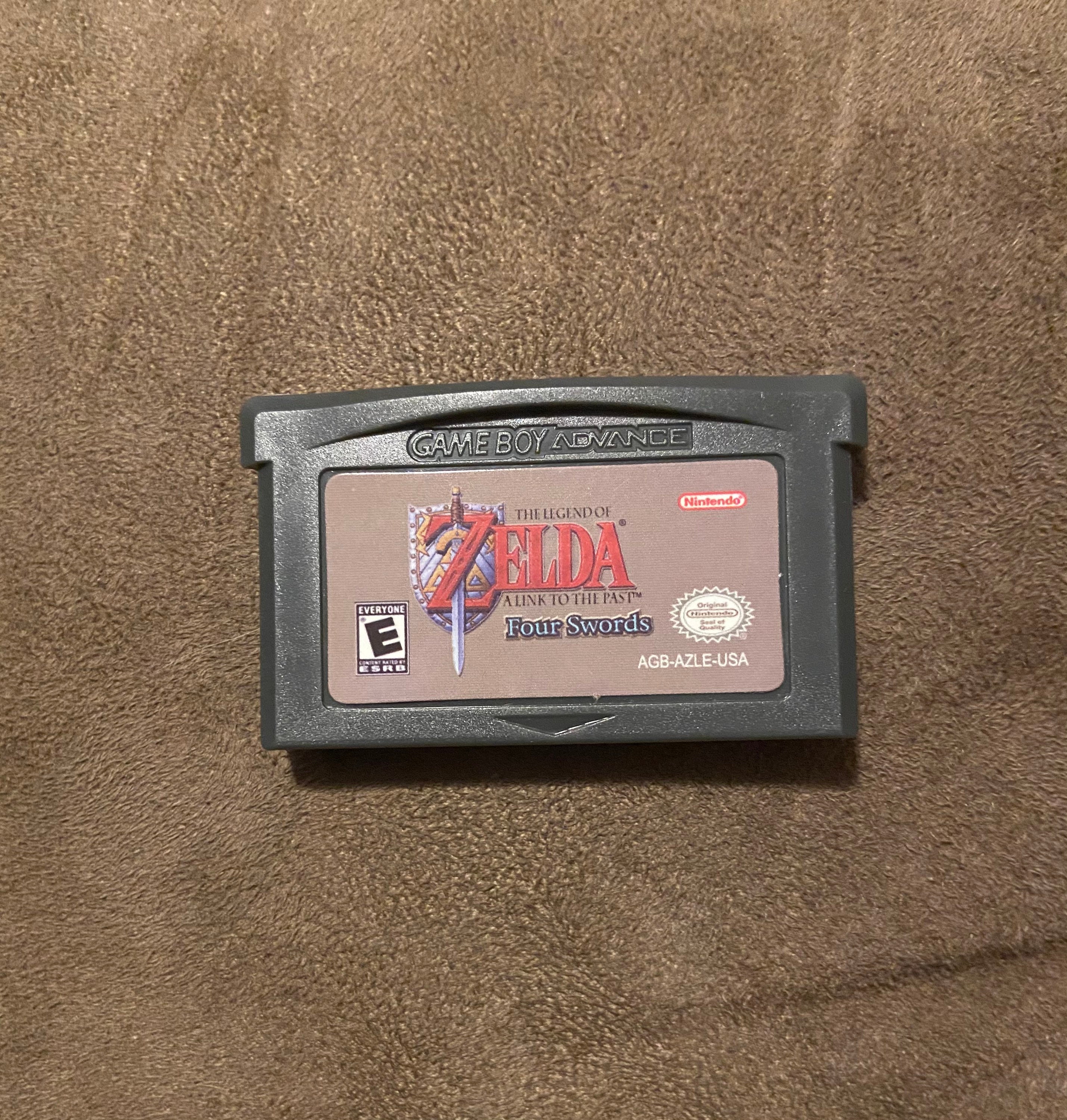 Legend Of Zelda Four Swords Nintendo GameBoy Advance GBA Etsy Legend Of Zelda Four Swords Nintendo GameBoy Advance GBA Etsy