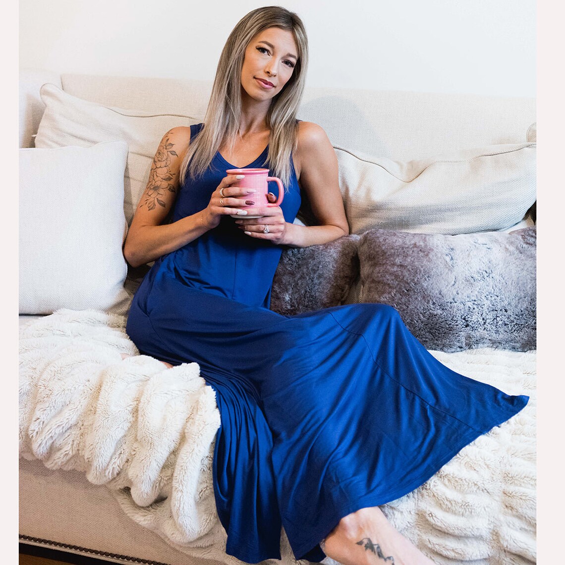 Daydreamer Dress - Navy main image 1