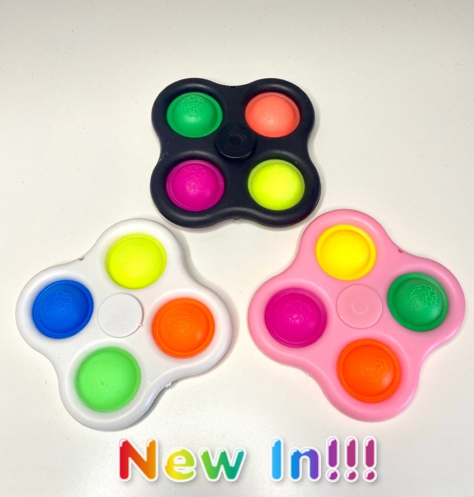 Simple Dimple Fidget Spinner 4 way Etsy