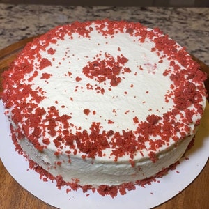 KETO Red Velvet Cake (>2g net carbs!)