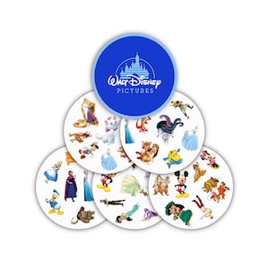 Magic Spot It / Dobble Card Game (AFDRUKBAAR pdf-bestand - 57 kaarten)