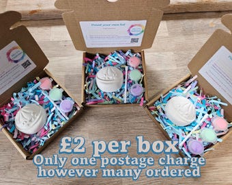 Paint Your Own Dumpling Party Bag. Party Bags, Party Pack, kids craft kit, children's party gift, party bag filler