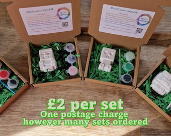 2pound each! magnetPaint Your Own Pixel Block Party Bag. Personalised Party Bags, Party Pack, kids craft kit, party gift, party bag filler