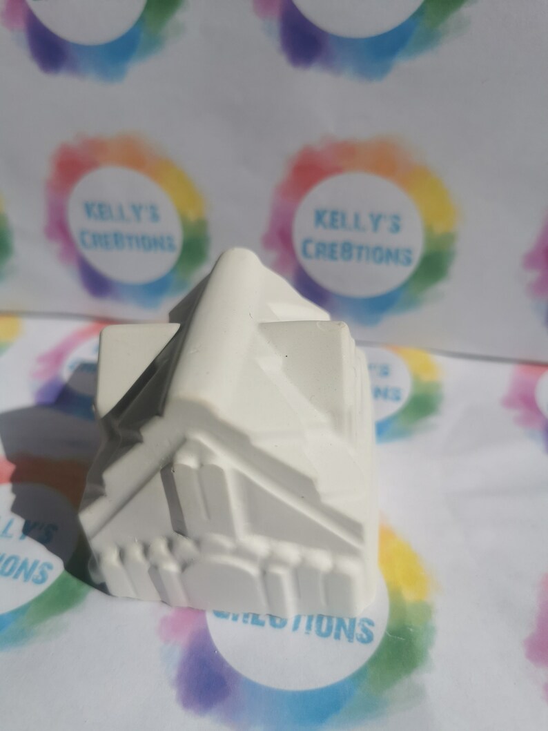 Paint Your Own Christmas Village. Paint your own kit, kids craft kit, children's gift idea, Birthday gift, Christmas Eve Box. image 3